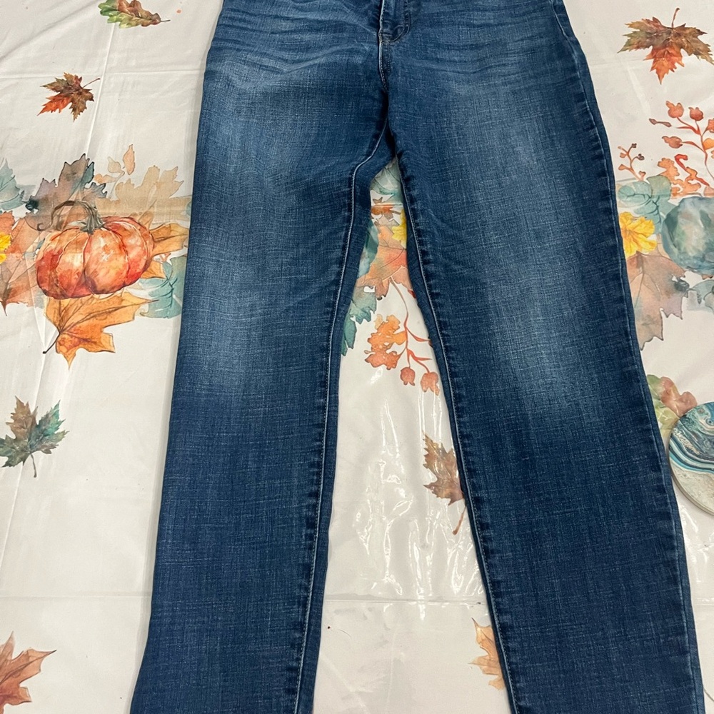 Lucky Brand Women's high rise skinny Bridgette Leg‎ Blue Jeans SZ 8/28 26in